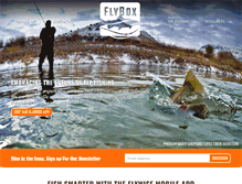 Tablet Screenshot of flyboxfishing.com